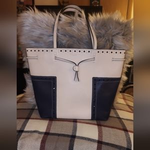 Tory Burch Block T Brogue Drawstring Satchel